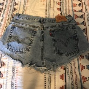 Levi’s denim shorts